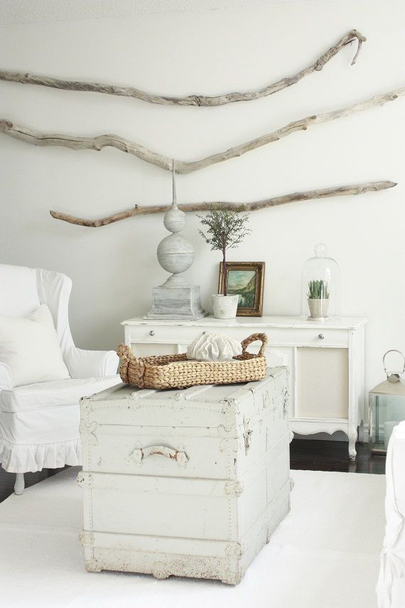 the fancy life Decorating With Driftwood